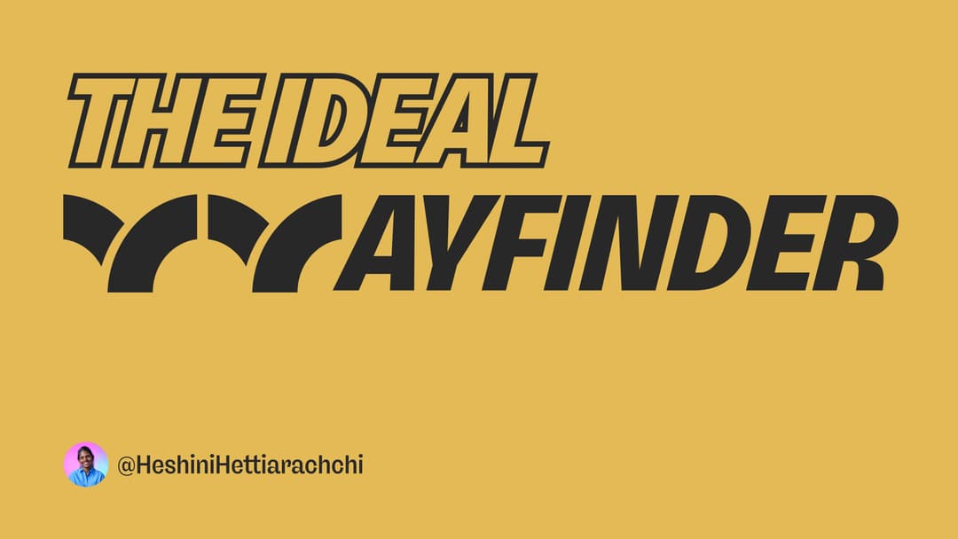 The Ideal VVayfinder graphic